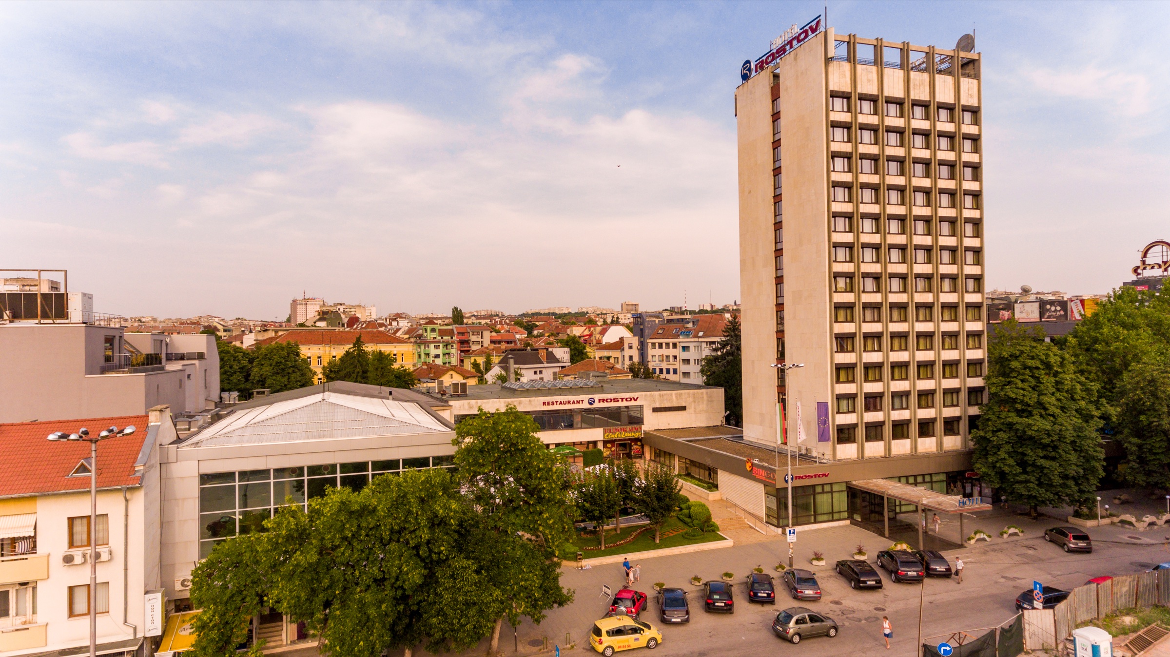 Hotel Rostov — drone